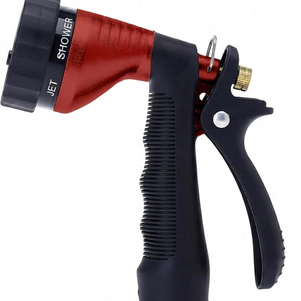 Garden Hose Spray Nozzle with Adjustable Water Flow for Outdoor Use