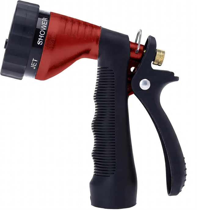 Garden Hose Spray Nozzle with Adjustable Water Flow for Outdoor Use