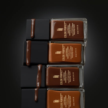 Black Radiance Color Perfect Liquid Foundation Praline 1oz, Full Coverage Makeup
