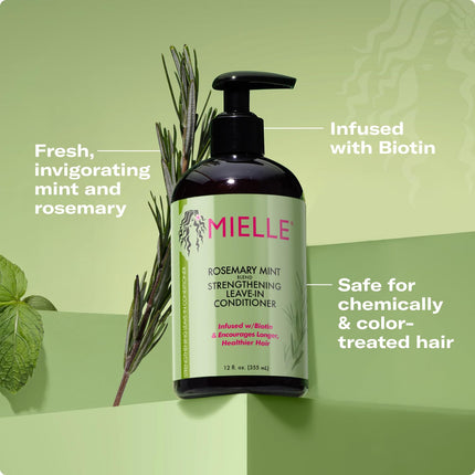 Rosemary Mint Leave-In Conditioner – Hydrating & Strengthening for Curly Hair