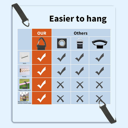 8-Pack Extension Cord Organizer – Heavy Duty Straps for Cables & Hoses