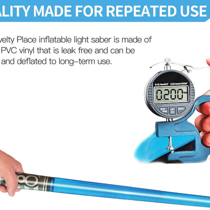 8-Pack Inflatable Light Saber Toys – Party Favors for Kids’ Birthdays & Cosplay