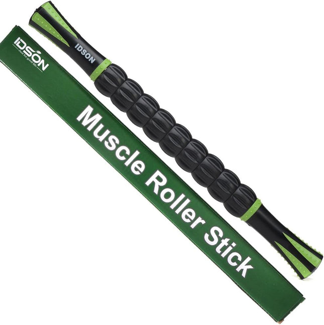 Muscle Roller Stick for Athletes, Deep Tissue Massage & Muscle Recovery