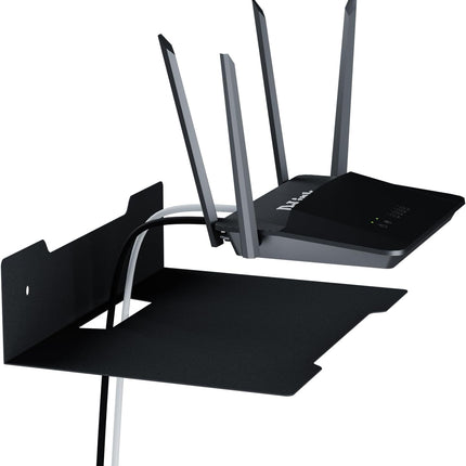 Wall Mount Floating Shelf – Medium Size for TV, Router, Speaker & Decor