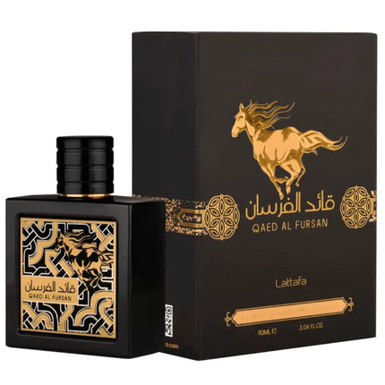 Lattafa Qaed Al Fursan Perfume Unisex 100ml Eau de Parfum Fruity Amber Woody Scent