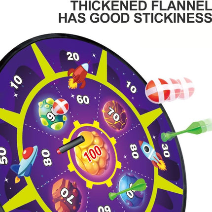 LED Dart Board Shooting Game with Foam Bullets for Boys Girls Ages 5+
