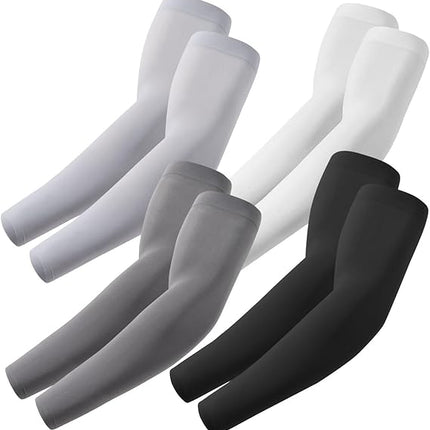 Cooling Arm Sleeves UV Sun Protection Compression Sleeves Men Women Sports