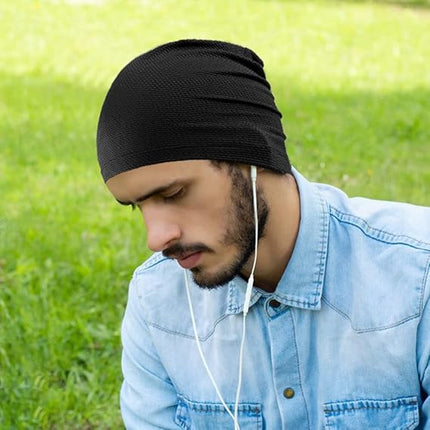 Cooling Skull Cap – 1/2 Pack, Breathable Mesh, Men & Women, Running & Gym