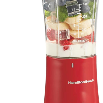 Portable Blender – 14oz Travel Cup, Stainless Steel Blades, Red 51101RV
