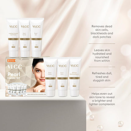 Natural Sciences Pearl Facial Kit – 60g (2.11oz) for Glowing Skin