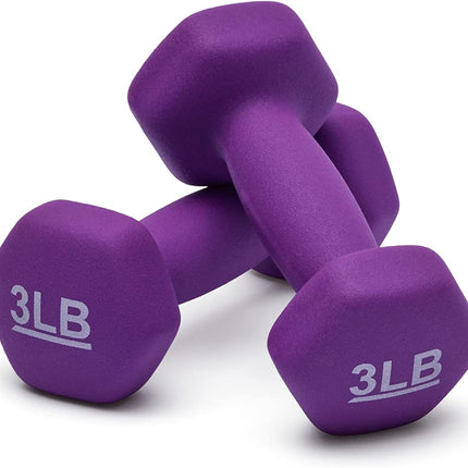 Neoprene Coated Dumbbells for Home Workout, Fitness and Muscle Toning