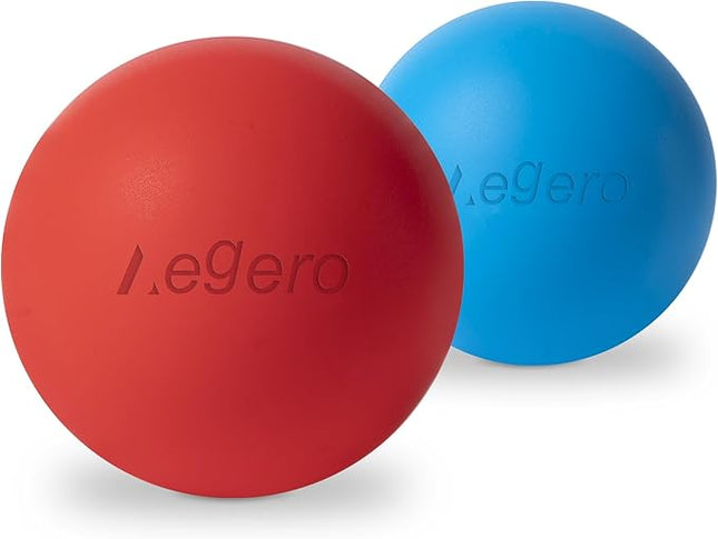 Massage Lacrosse Balls 2-Pack – Deep Tissue, Myofascial & Trigger Point