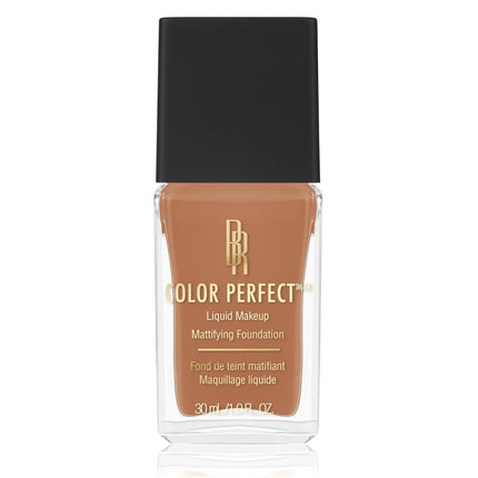 Black Radiance Color Perfect Liquid Foundation Praline 1oz, Full Coverage Makeup
