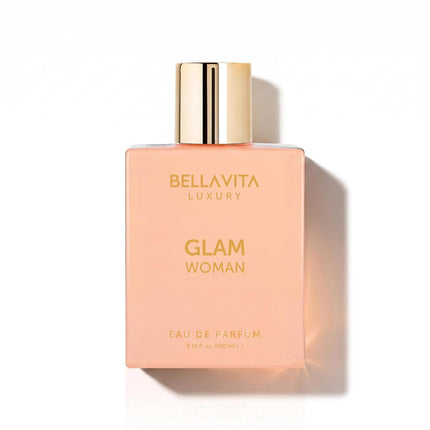 BellaVita Luxury Glam Woman Eau de Parfum 100ml Citrus Floral Vanilla Perfume