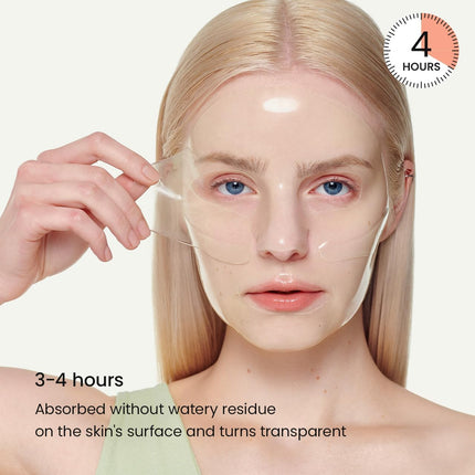 Sea Kelp Hydrogel Mask – Overnight, Calming, Oil & Blemish Control, 4-Pack