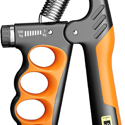Hand Grip Strengthener with Adjustable Resistance & Digital Counter for Athletes