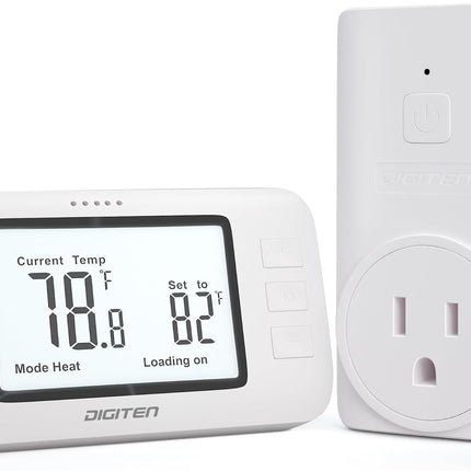 Wireless Thermostat WTC100 Pro – Easy Plug-In Temperature Controller
