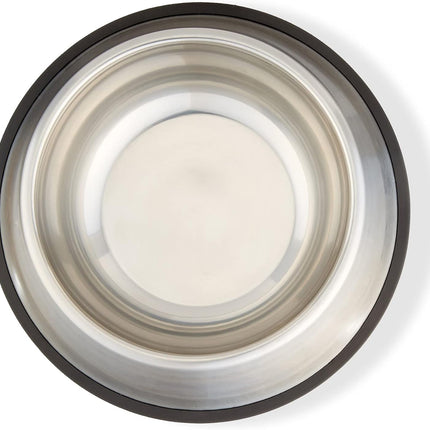 2-Pack Stainless Steel Dog Bowls, Non-Skid, 38oz Each, 10"x2.8"