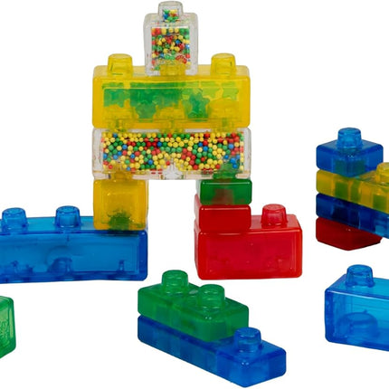 Stretchy Squishy Building Blocks Set 20 Pieces for Toddler Sensory Play