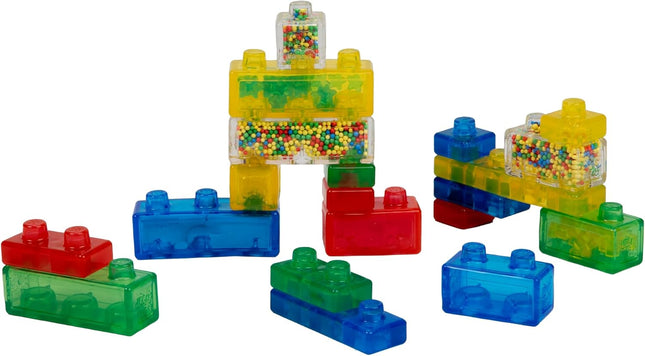 Stretchy Squishy Building Blocks Set 20 Pieces for Toddler Sensory Play