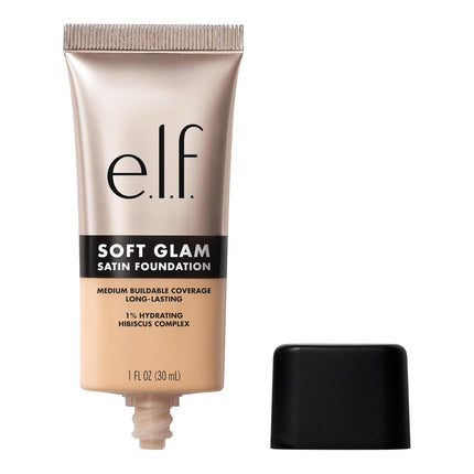 Glam Foundation 21 Light Neutral, Medium Coverage, Long-Lasting Satin Finish