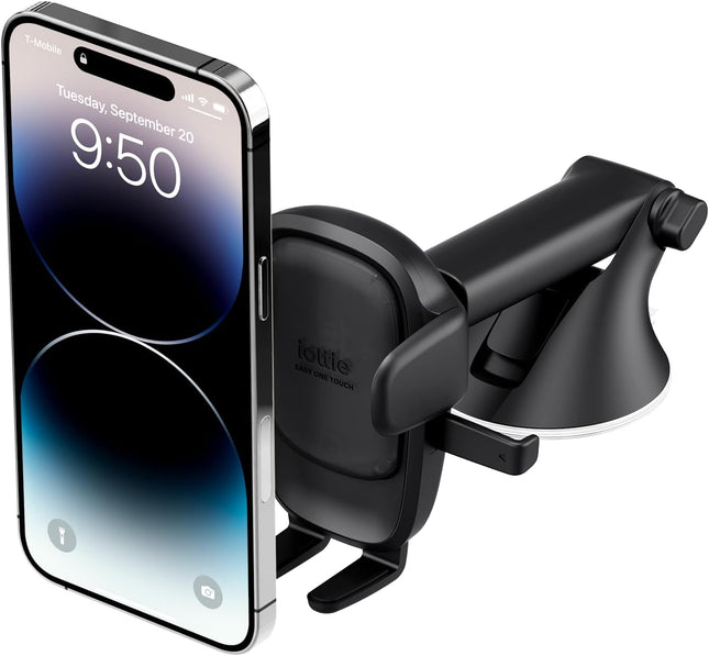 Easy One Touch Advanced Universal Car Mount – Dashboard & Windshield Phone Holder