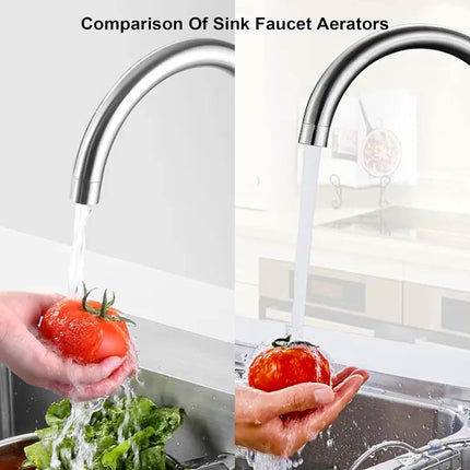 4 Pack Faucet Aerators – Female Thread, Chrome Solid Brass for Kitchen & Bathroom