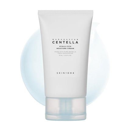 Hyalu-Cica Moisture Cream 2.53oz, Hyaluronic Acid Centella Gel Face Moisturizer