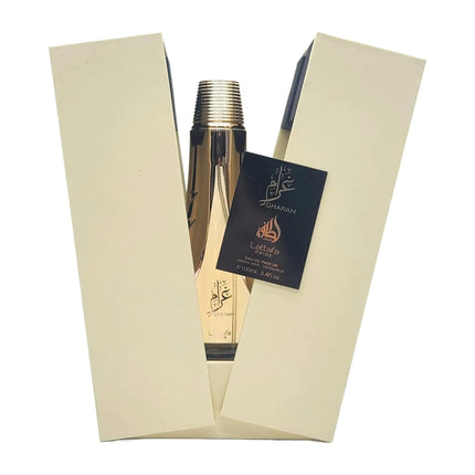 Lattafa Pride Gharam Perfume Unisex 100ml Eau de Parfum Fruity Floral Amber Fragrance