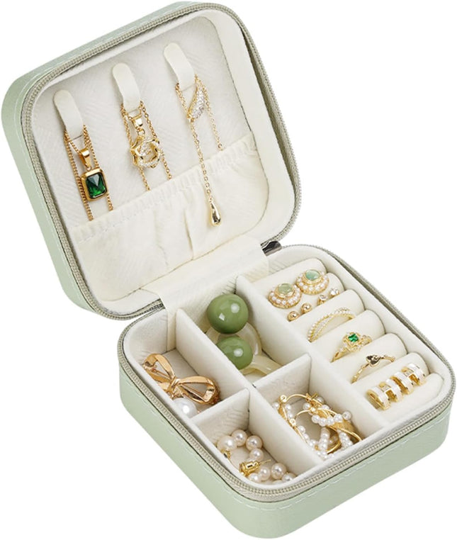 Mini Jewelry Travel Case – Portable Organizer Box, Best Gift for Women & Girls