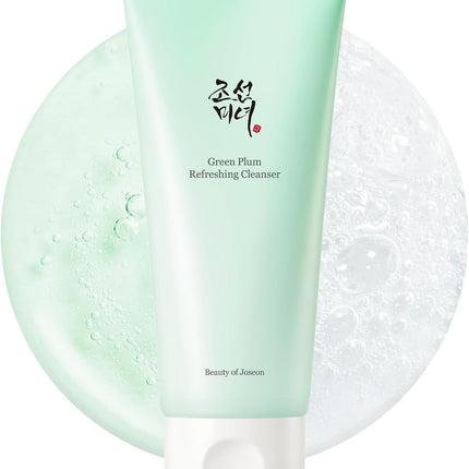 Green Plum Refreshing Gel Cleanser – Deep Pore, Acne & Blackhead Remover 100ml