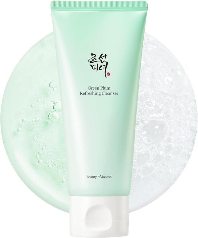 Green Plum Refreshing Gel Cleanser – Deep Pore, Acne & Blackhead Remover 100ml