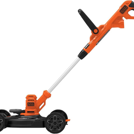 Electric Lawn Mower & Weed Wacker 3-in-1 – 12" 6.5 Amp Push Mower