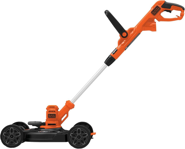 Electric Lawn Mower & Weed Wacker 3-in-1 – 12" 6.5 Amp Push Mower