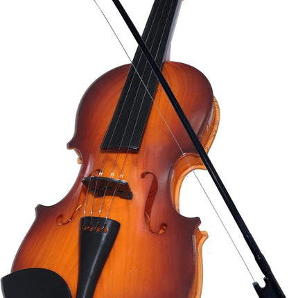 16” Violin Toy for Kids, 4-String Musical Instrument, Portable & Electronic