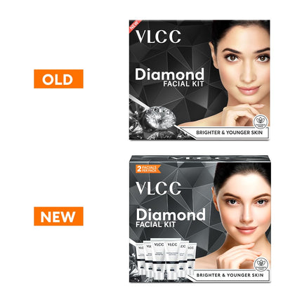 Diamond Facial Kit 2.12oz – Salon Facial in 6 Steps, Cleanser & Scrub Included