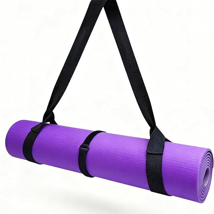 2 Pack Yoga Mat Straps Adjustable Shoulder Sling for Exercise Fitness Mats