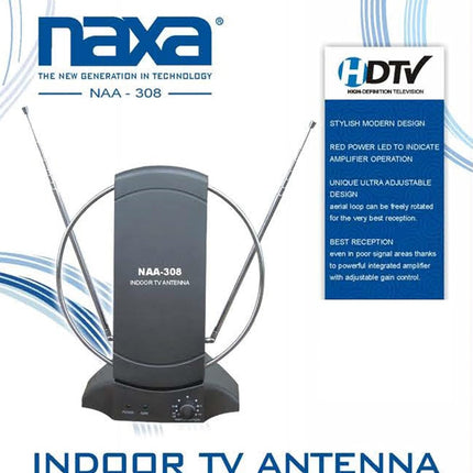 HDTV Amplified Antenna NAA-308 – Strong Signal for ATSC Digital TV