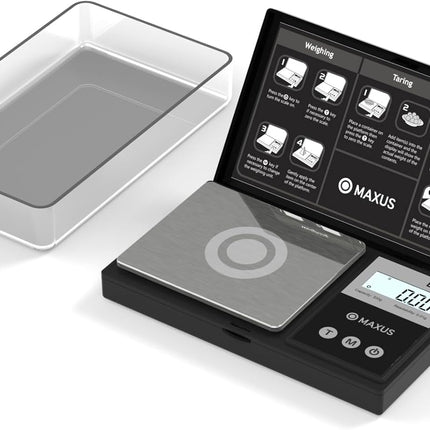 Pocket Digital Scale – LCD, Tare Function, 500g x 0.01g, Small Item Weighing