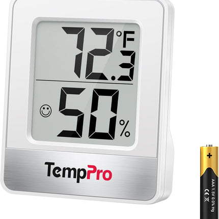 Mini Digital Hygrometer – TP49 Indoor Thermometer & Humidity Monitor