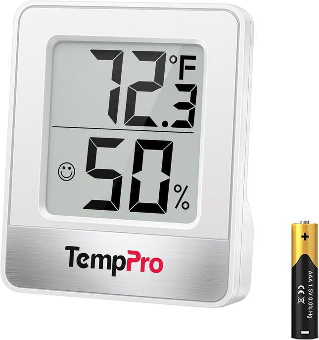 Mini Digital Hygrometer – TP49 Indoor Thermometer & Humidity Monitor