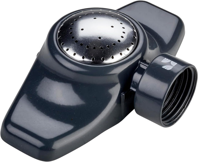 Metal Spot Sprinkler 400003, 30-Ft Circular Coverage, Durable Garden Sprinkler, Gray