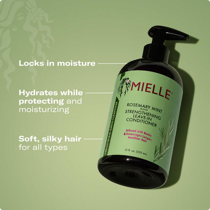 Rosemary Mint Leave-In Conditioner – Hydrating & Strengthening for Curly Hair