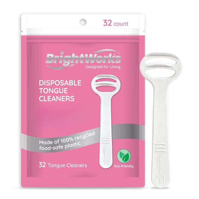 Disposable Tongue Scrapers 96 Count Hygienic Travel Tongue Cleaner Adults