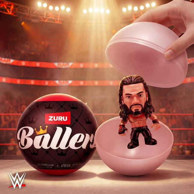 WWE Ballers Series 1 Mystery Capsule 2 Pack by ZURU Collectible Figures