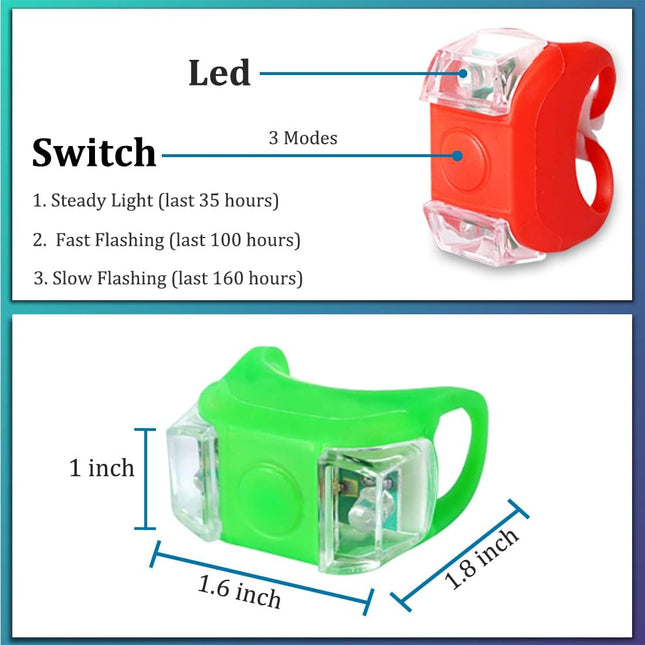 Kayak Navigation Lights – Red & Green Battery Operated for Night Kayaking