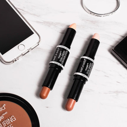 MegaGlo Dual-Ended Contour Stick – Light Medium, Cruelty-Free