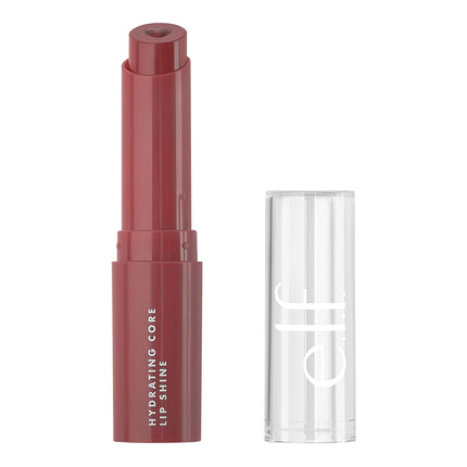 Hydrating Core Lip Shine Happy Dusty Rose Shea Butter Vitamin E Balm