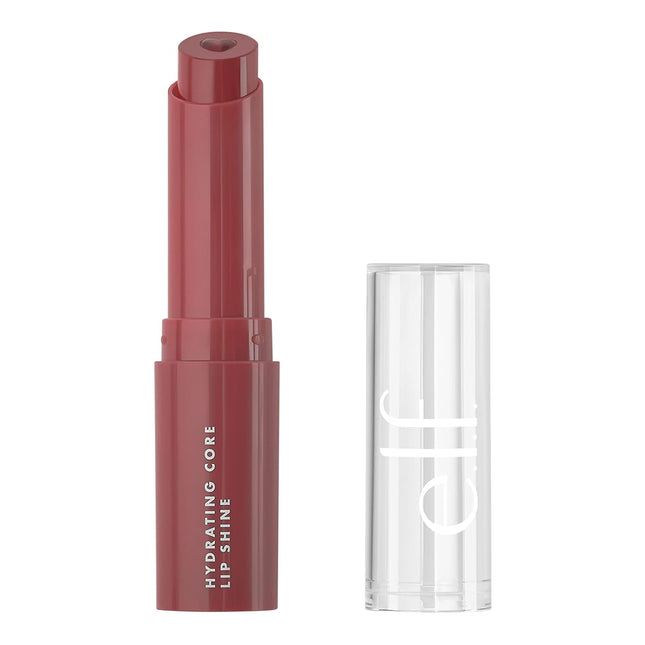 Hydrating Core Lip Shine Happy Dusty Rose Shea Butter Vitamin E Balm