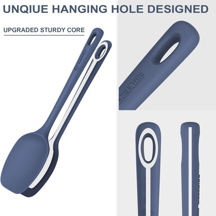 5-Piece Silicone Spatula Set – Heat Resistant Up to 600°F, Ergonomic Handle